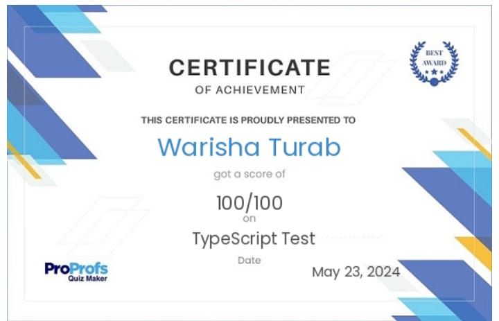 Python Programming Certificate
